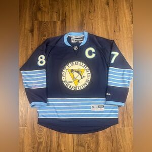 Pittsburgh Penguins Sidney Crosby 2011 Winter Classic Jersey
